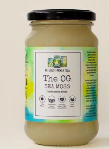 Natures Farmer Sea Sea Moss Gel- Original 500ml – Kiah Organic ...